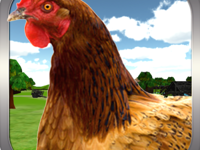 Crazy Chicken 3D background