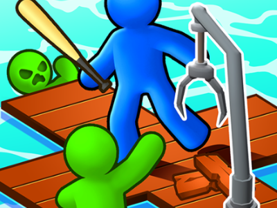 Zombie Raft background